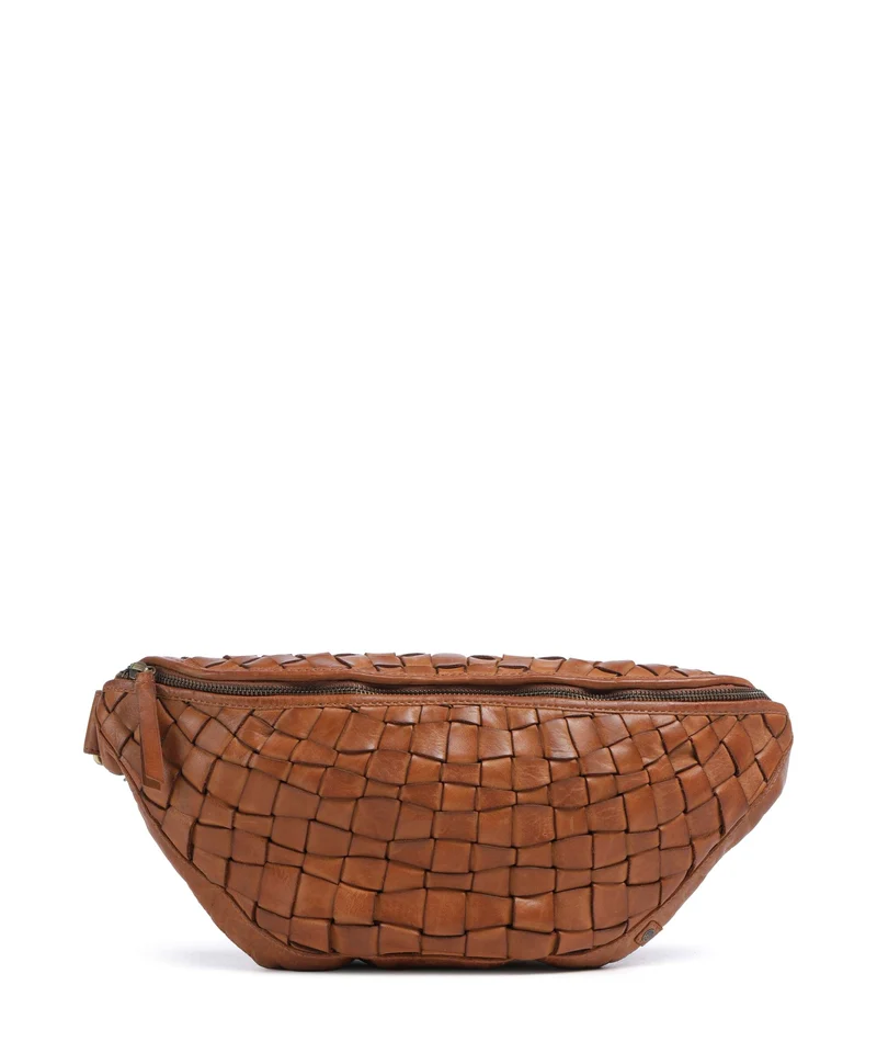 Depeche Warsaw Riñonera vintage cognac