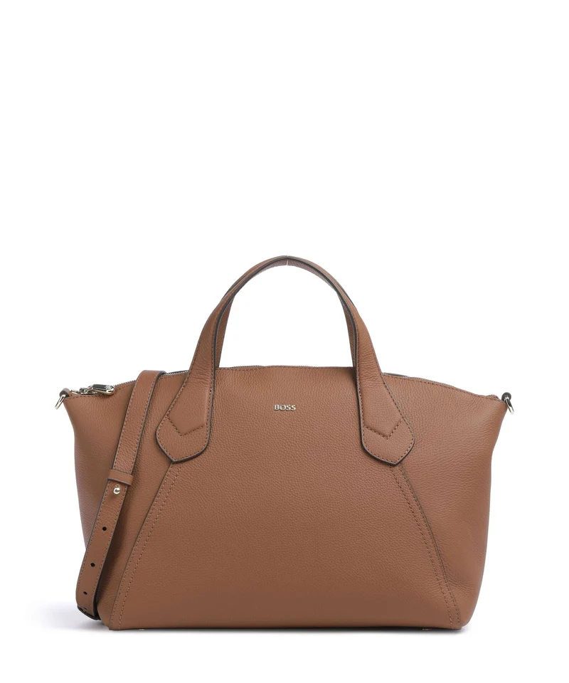BOSS Lenah M Bolso de mano medium brown