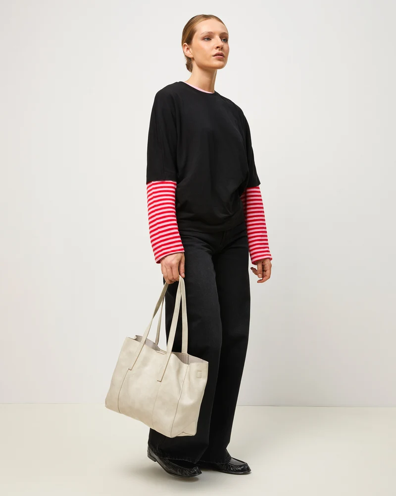 Delfino bolso shopper grande con bolsa interior extraíble