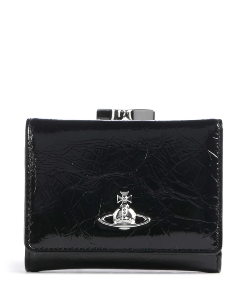 Vivienne Westwood Frame Naplak Small Monedero black