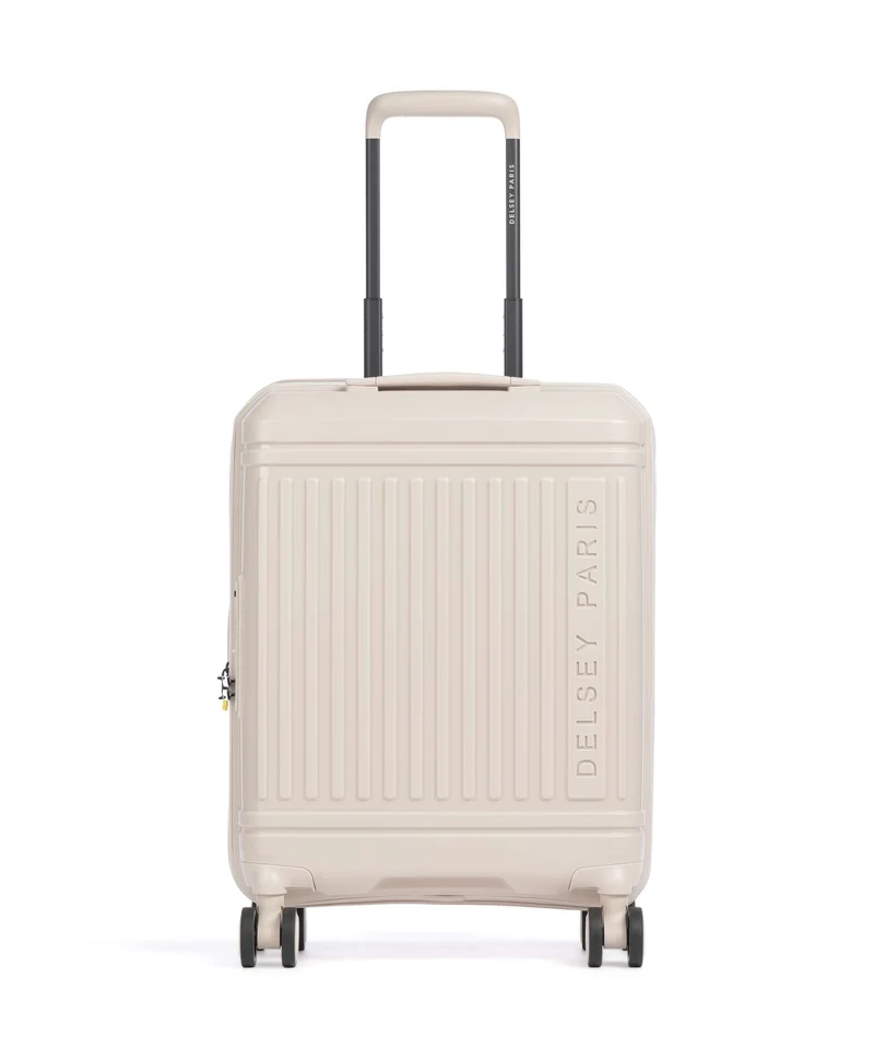 Delsey Paris Lutece Slim Maleta con 4 ruedas beige