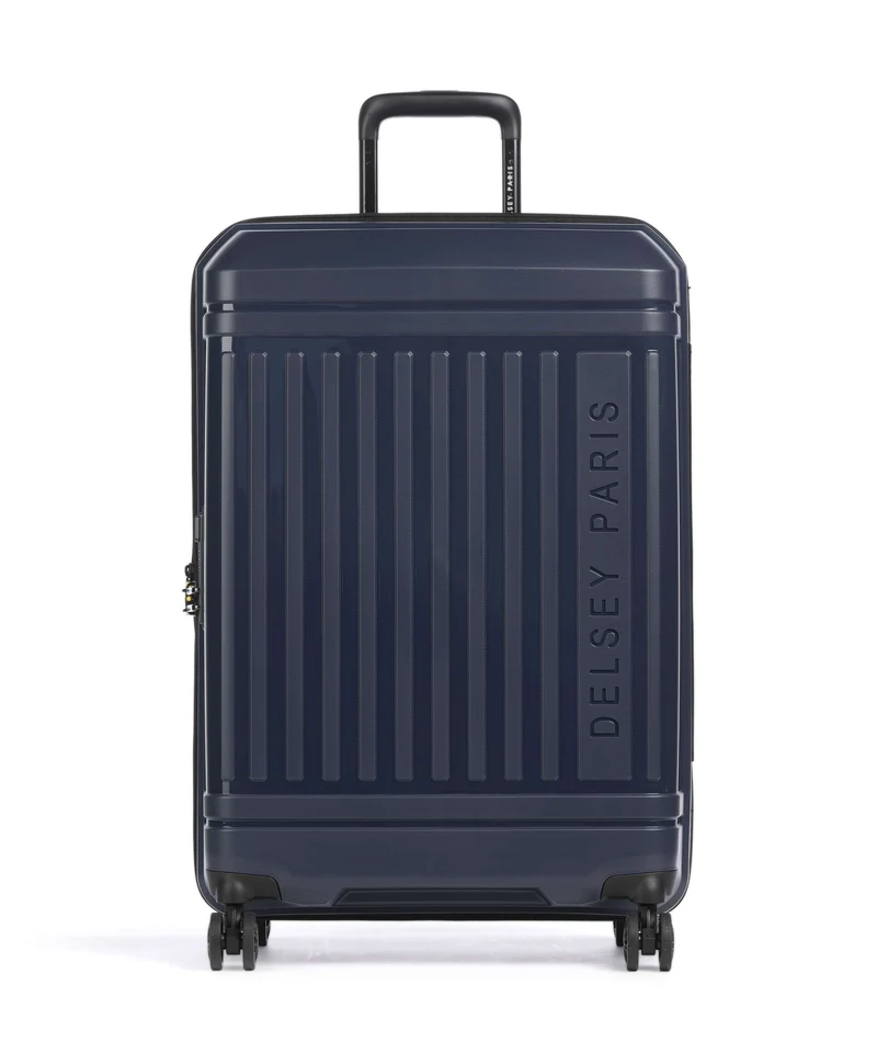 Delsey Paris Lutece Se Maleta con 4 ruedas navy