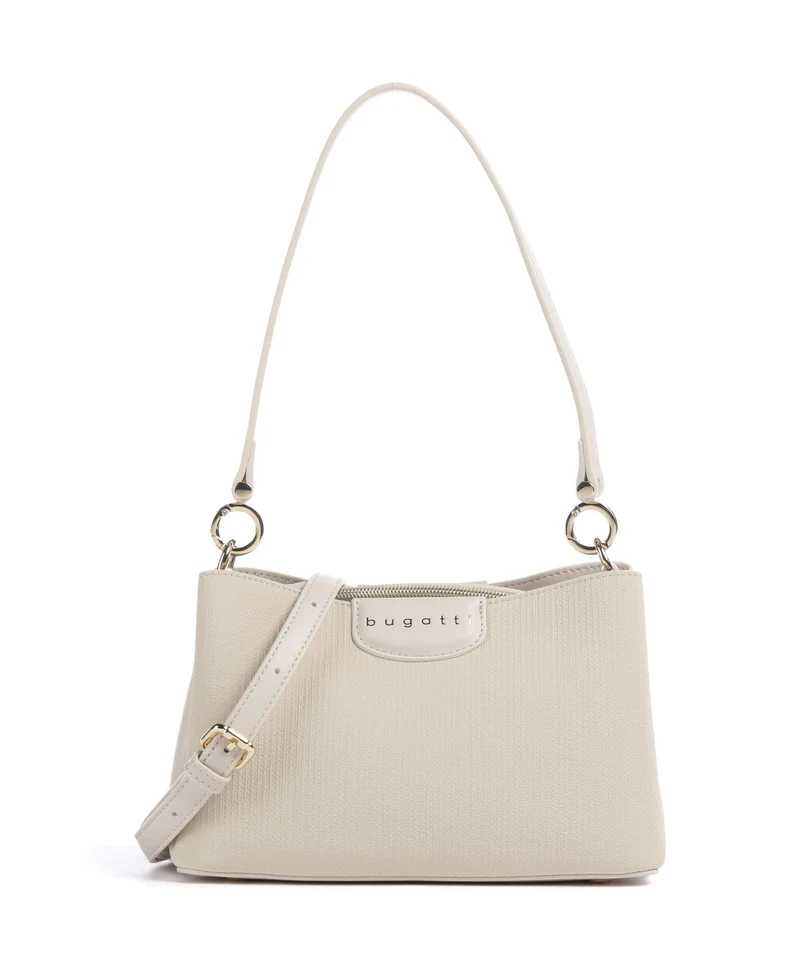 Bugatti Leah Bolso de hombro beige