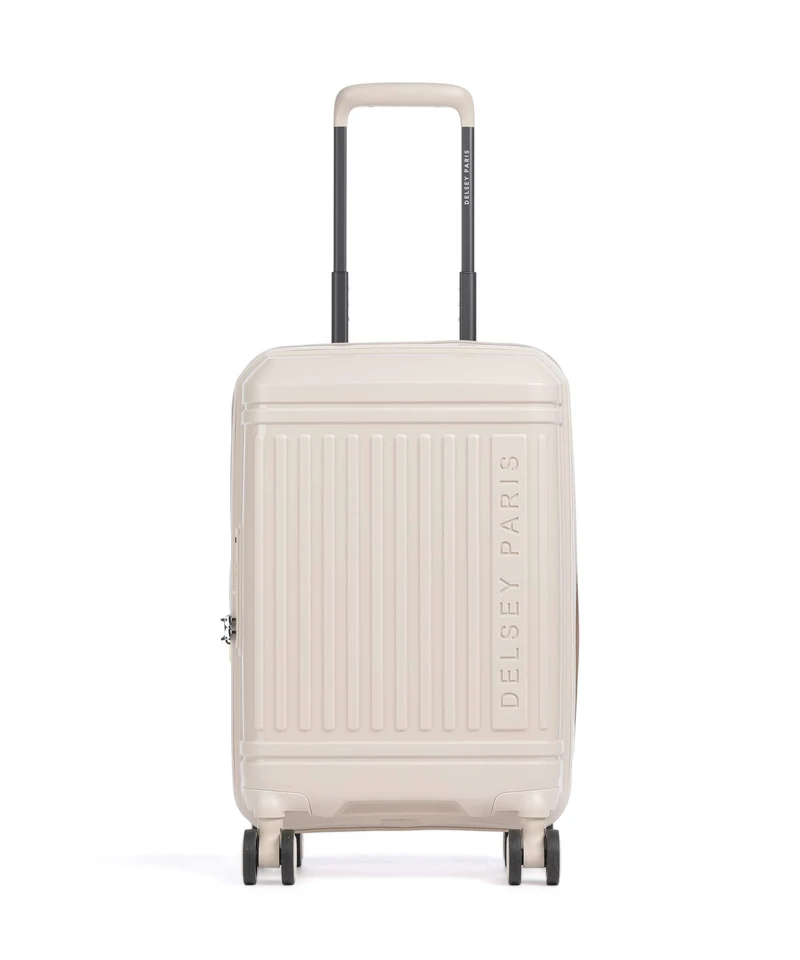 Delsey Paris Lutece Maleta con 4 ruedas beige
