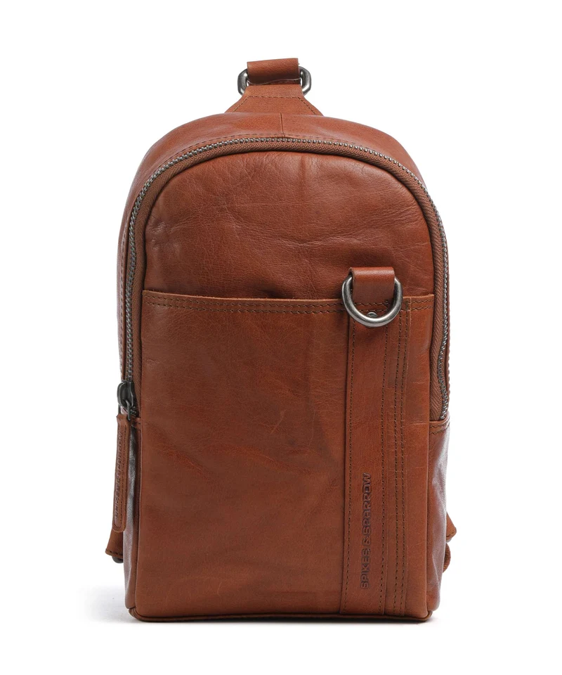 Spikes & Sparrow Bronco Washington Mochila sling brandy