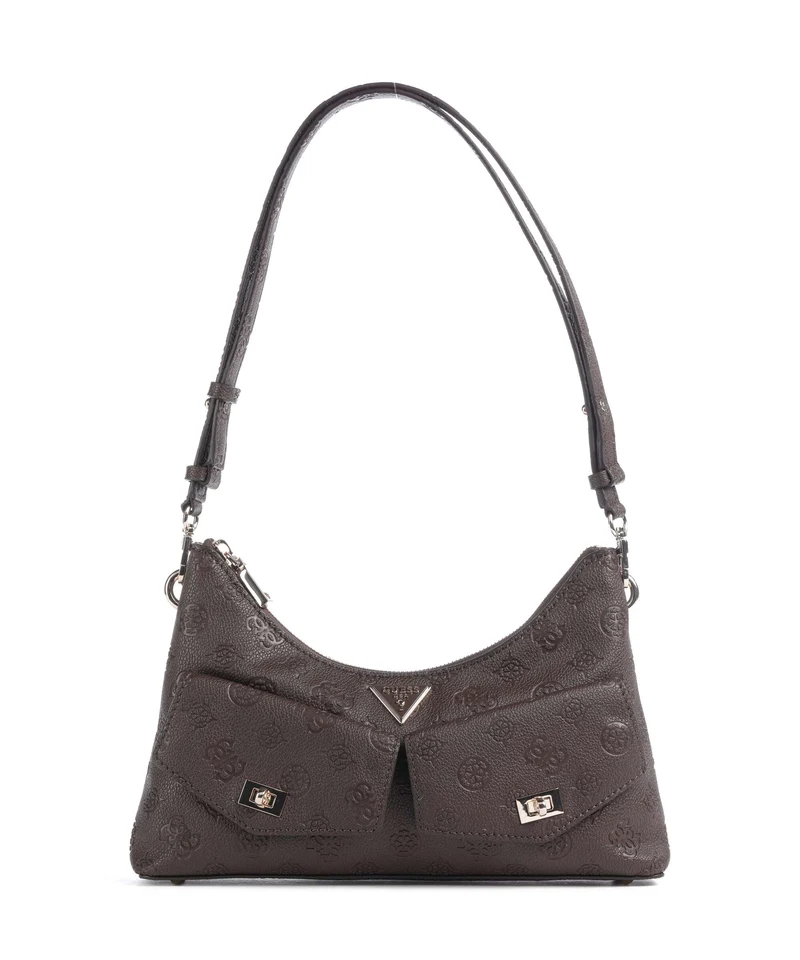 Guess Blake Bolso de hombro brown logo