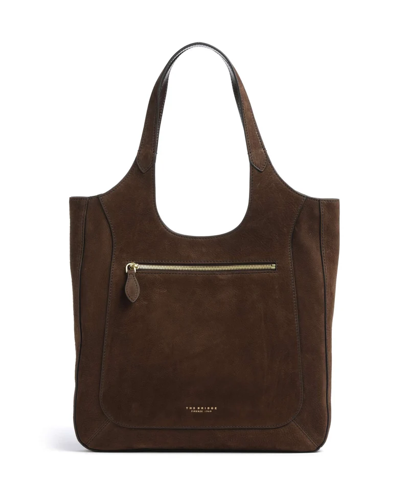 The Bridge Luce Soft Bolso de hobo moka