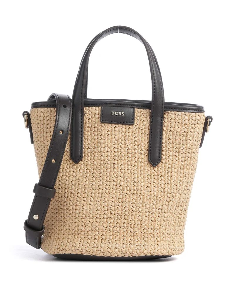 BOSS Jala Bucket bolso de mano open white