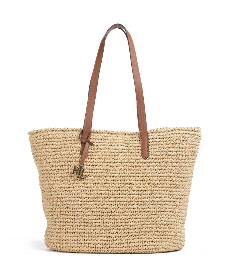 Lauren Ralph Lauren Lainey Large Bolsa shopping natural/lauren tan