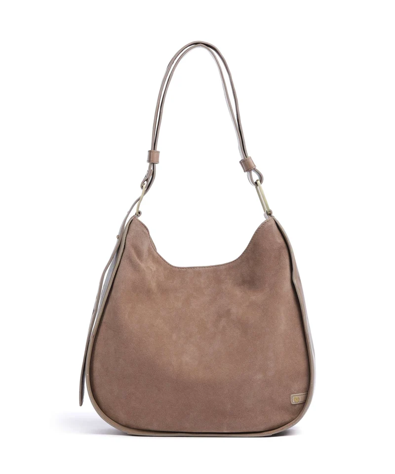 Depeche Madrid Bolso de hobo taupe