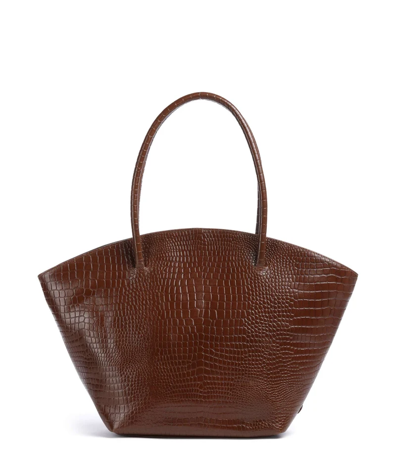 Depeche Fashion Favourites Bolsa shopping cognac croco