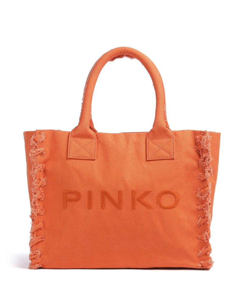 Pinko Beach Bolso de mano arancio bruc