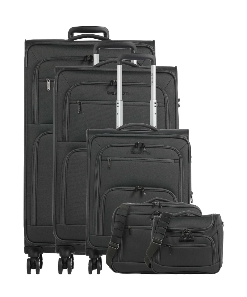Travelite Cubis Juego de maletas (4 ruedas) anthracite