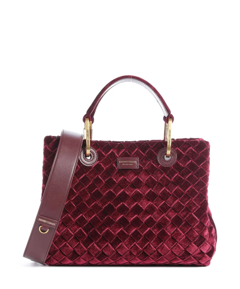 Emporio Armani My EA S Bolso de mano bordeaux