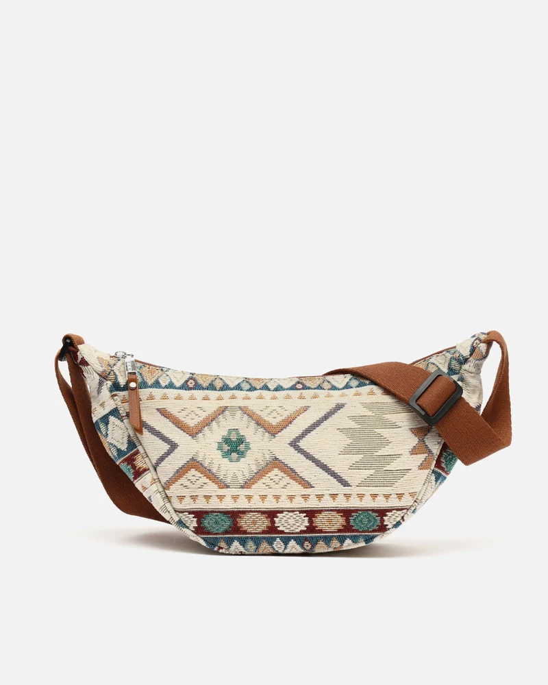 Tiani riñonera con estampado jacquard