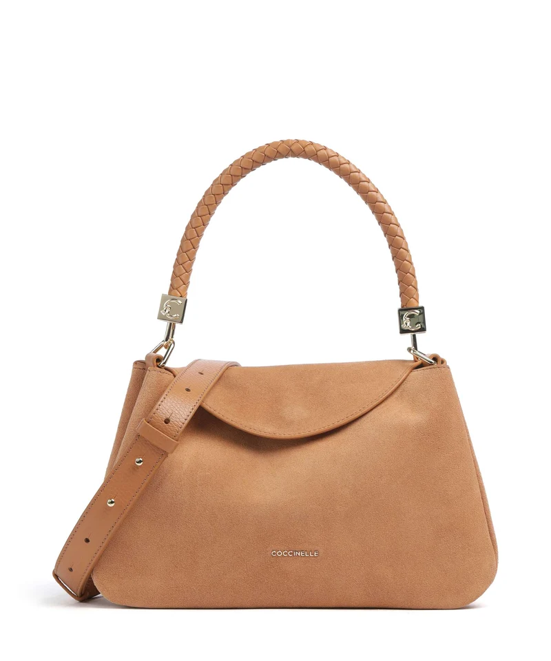 Coccinelle Tiggy Suede Bolso de hombro robin