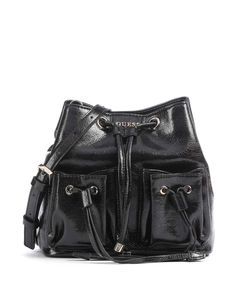 Guess Theodora Bucket bolso de mano black