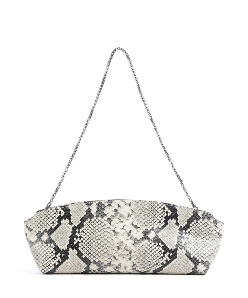 Abro Pitone Ballroom Bolso de hombro beige