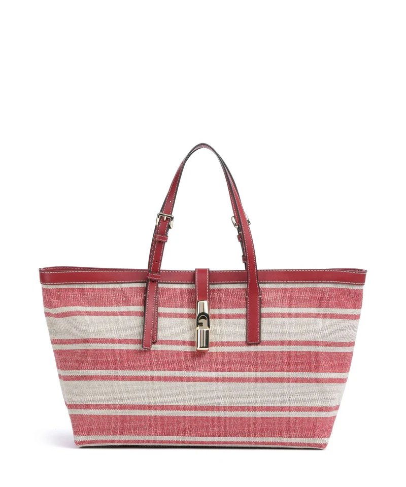 Furla Debby L Bolsa shopping toni lacca
