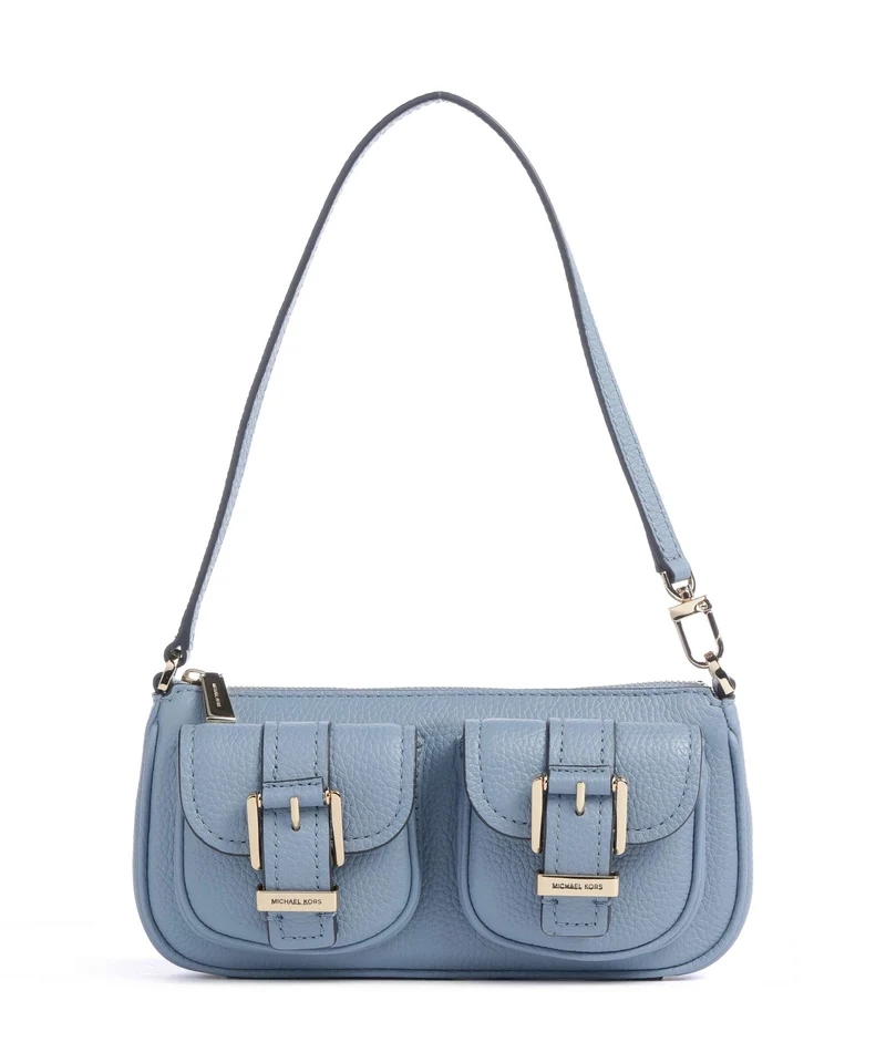Michael Kors Zoe Small Bolso de hombro chambray