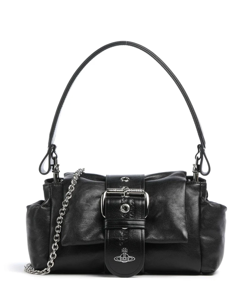 Vivienne Westwood Hazel Treasure Supple Bolso de hombro black