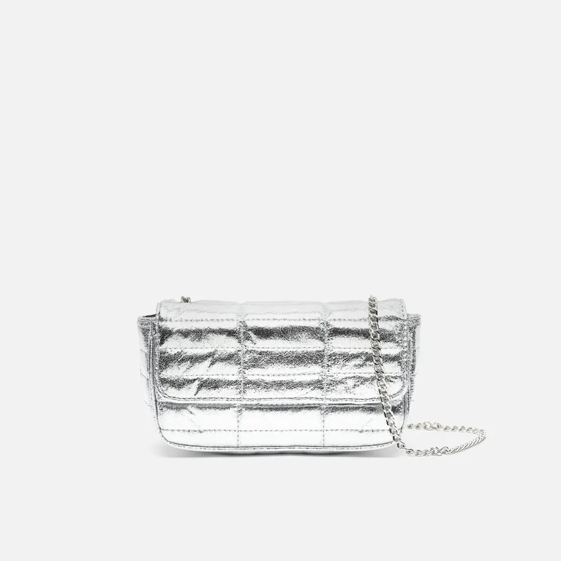 Fiore bolso bandolera de fiesta pequeño metalizado ED.