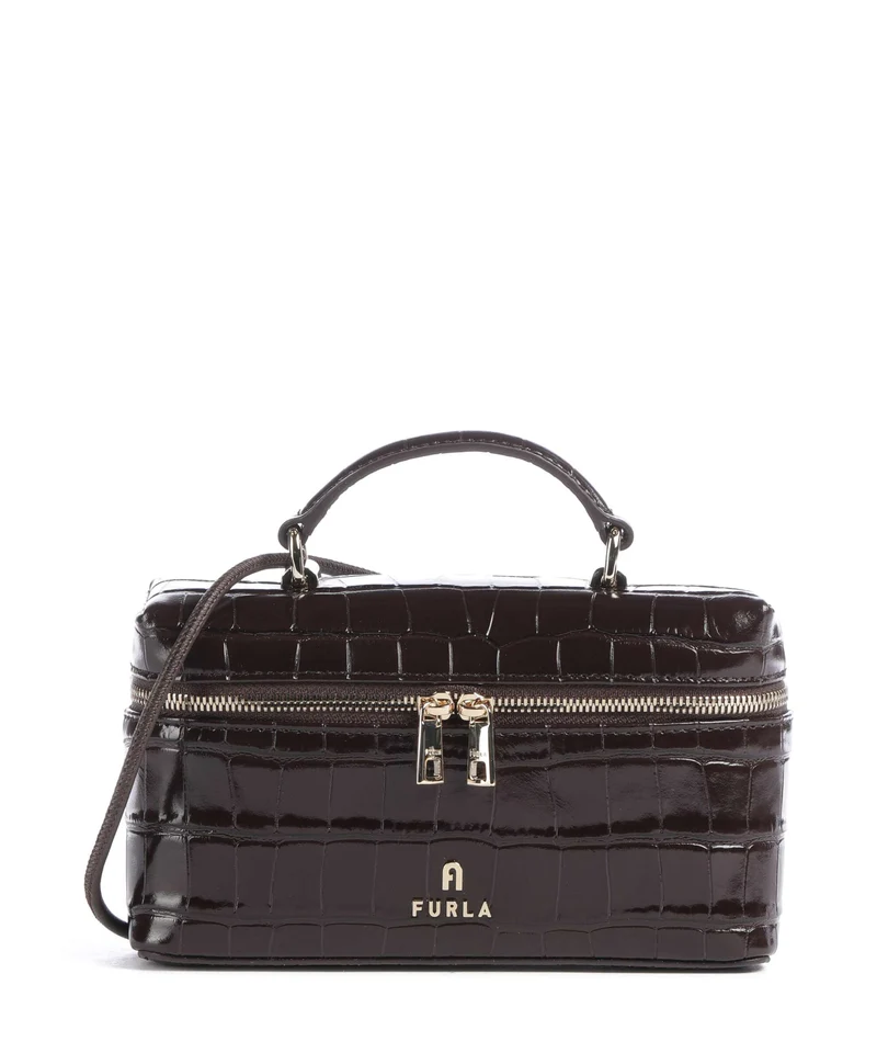 Furla Camelia Micro Bandolera cioccolato