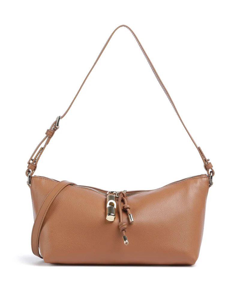 Furla Debby Mini Bolso de hombro brandy