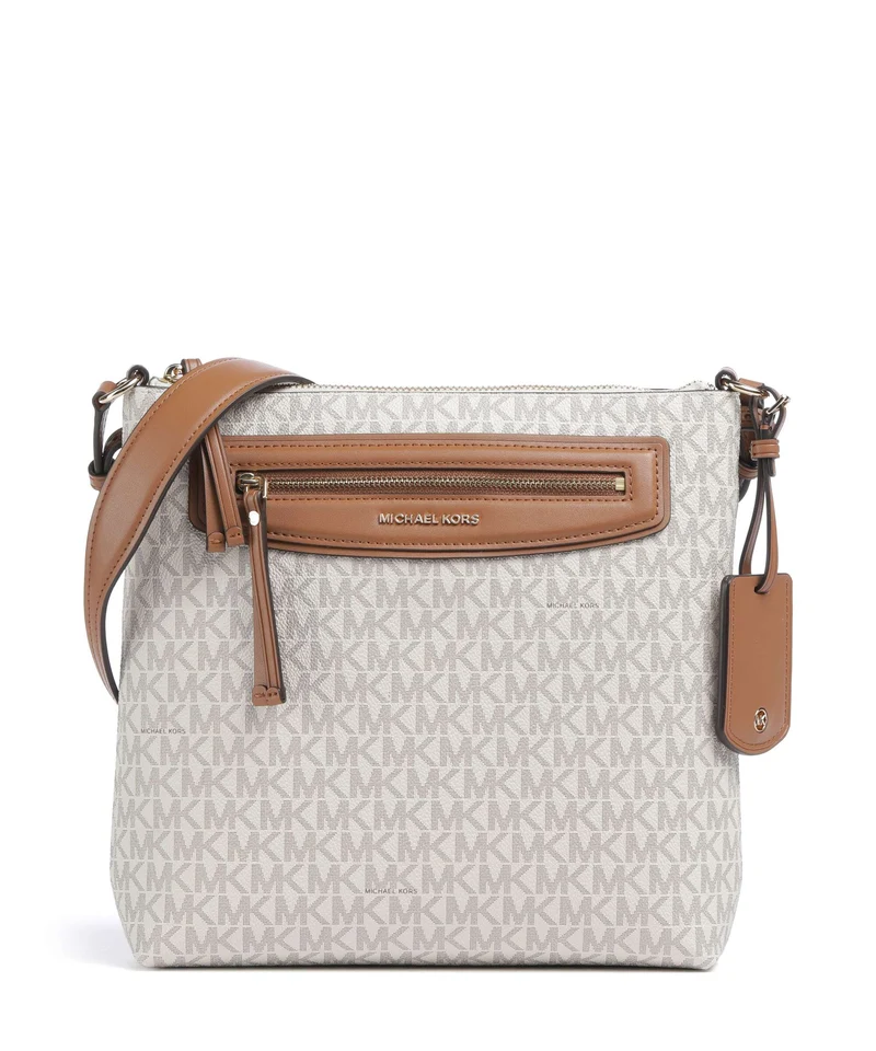Michael Kors Jet Set Travel Large Bandolera vanilla/acrn