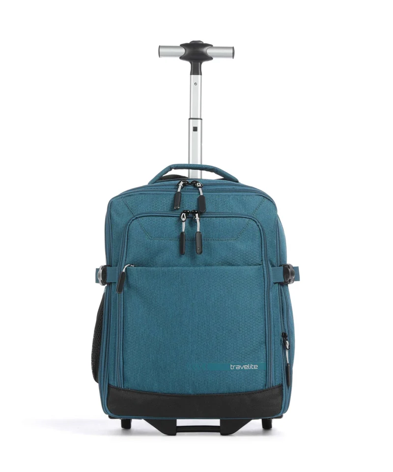 Travelite Kick Off Mochila con ruedas petrol
