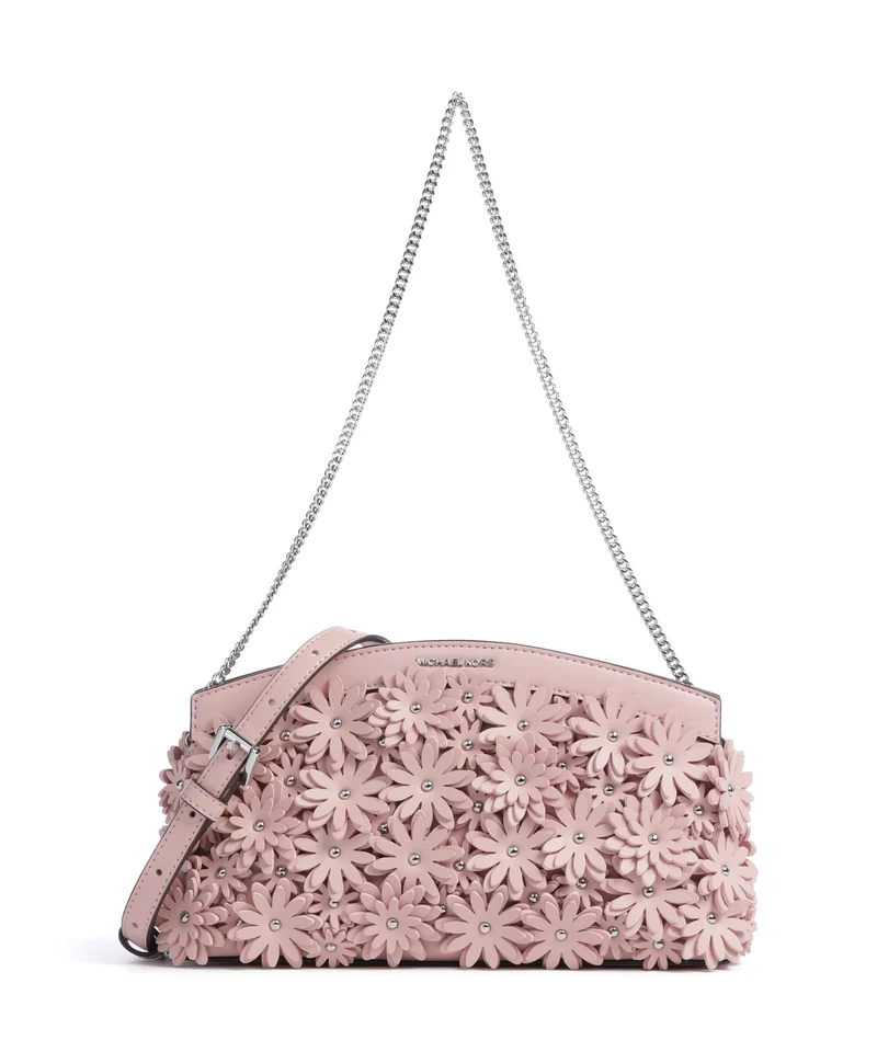 Michael Kors Athena Dome Chain Small Bolso de hombro smokey rose