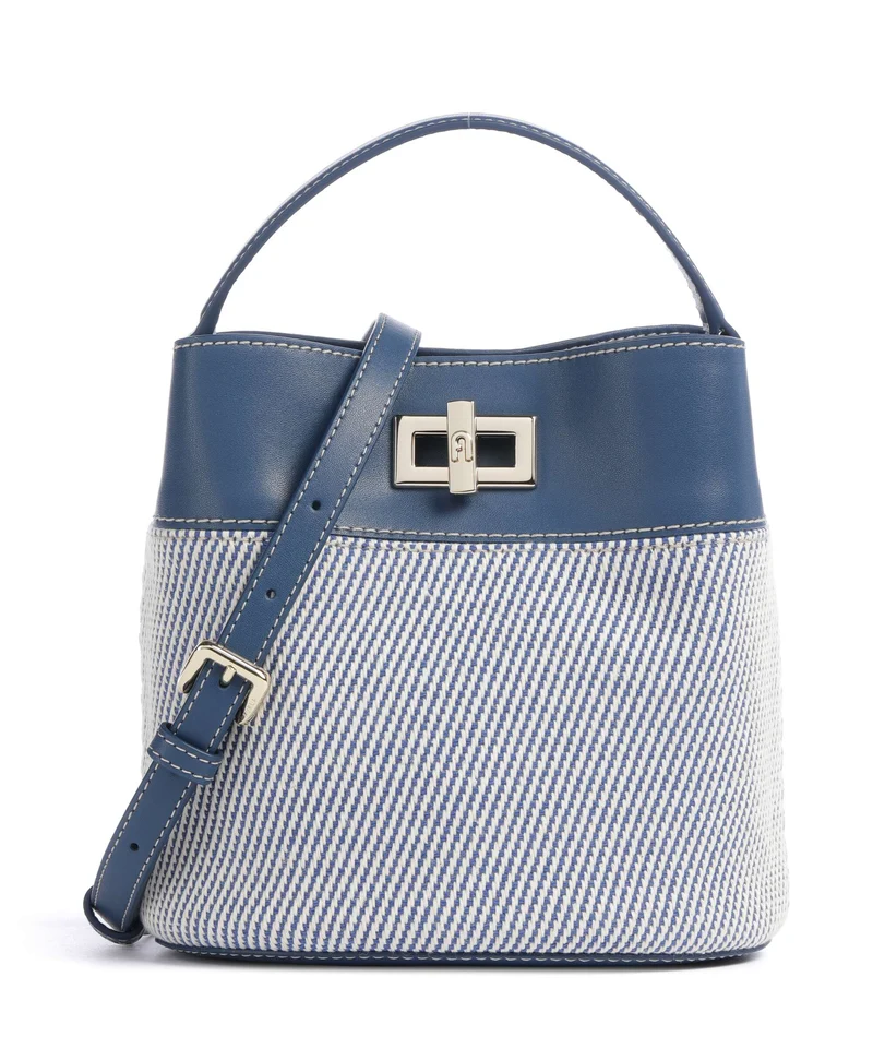 Furla Amelia Mini Bucket bolso de mano toni indigo