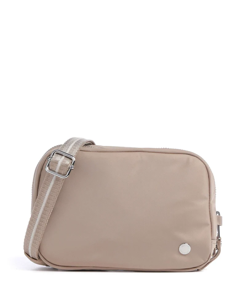 Pacsafe W Riñonera taupe