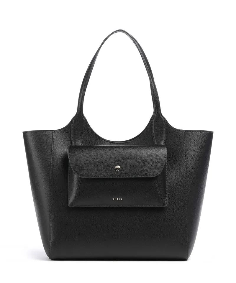 Furla Lea M Bolsa shopping nero