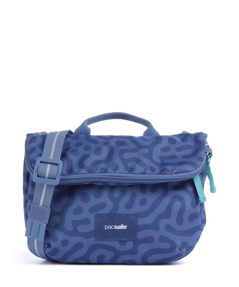 Pacsafe Go Saddle Bandolera cerulean blue