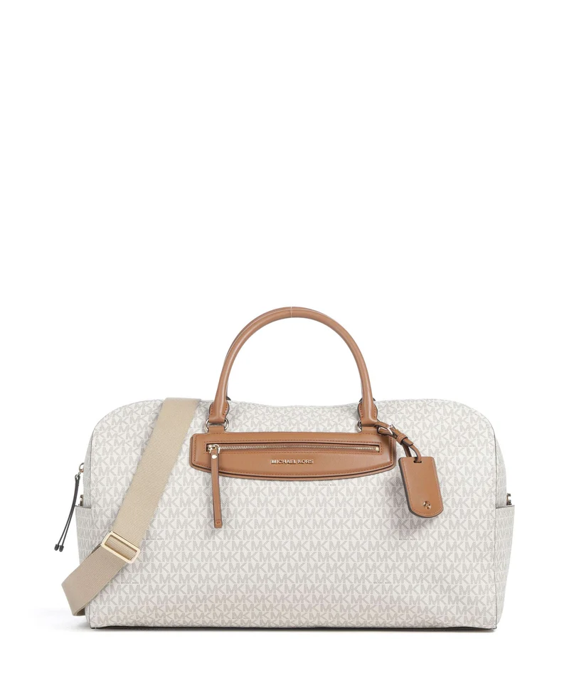 Michael Kors Jet Set Travel XL Bolsa de fin de semana vanilla/acrn
