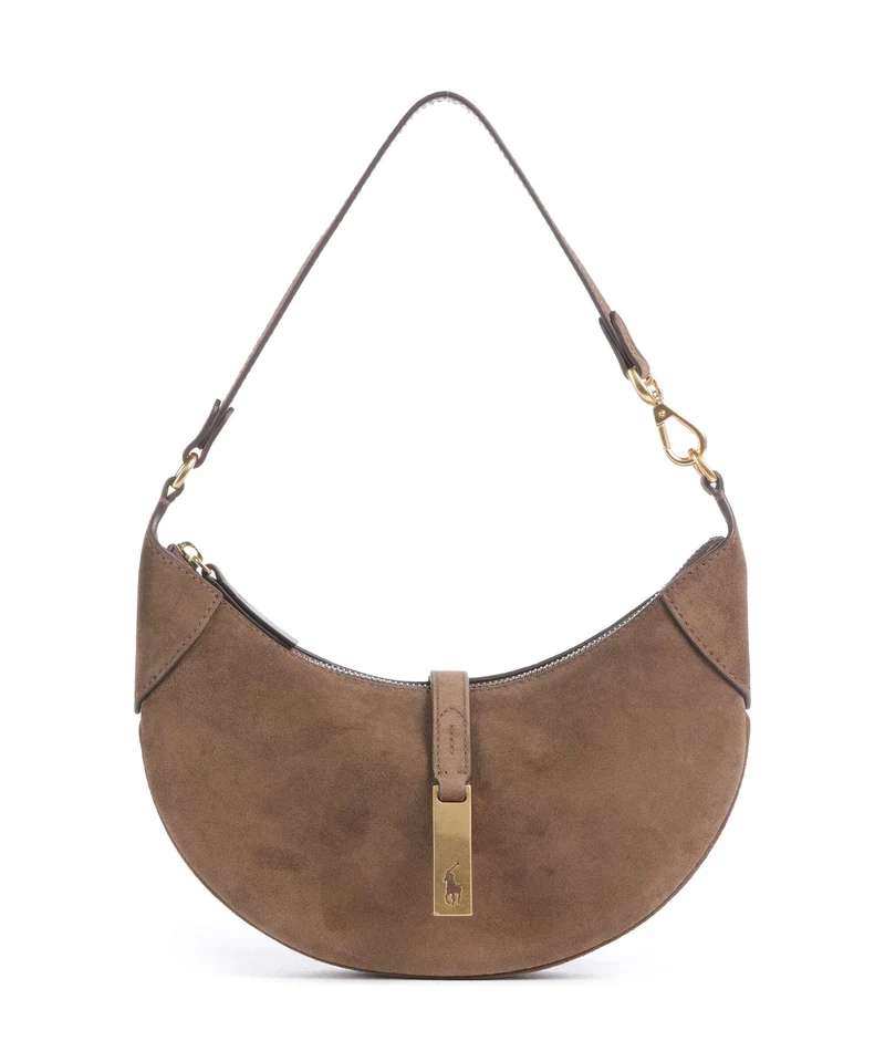 Polo Ralph Lauren ID Collection Small Bolso de hombro gingerbread