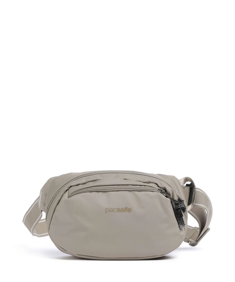 Pacsafe V Riñonera beige