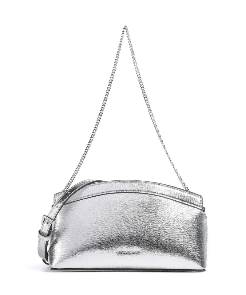 Michael Kors Athena Dome Chain Small Bolso de hombro silver