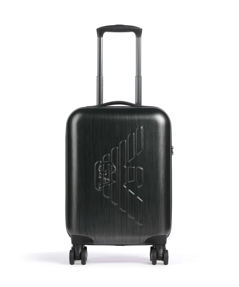Emporio Armani Big Eagle Maleta con 4 ruedas gunmetal
