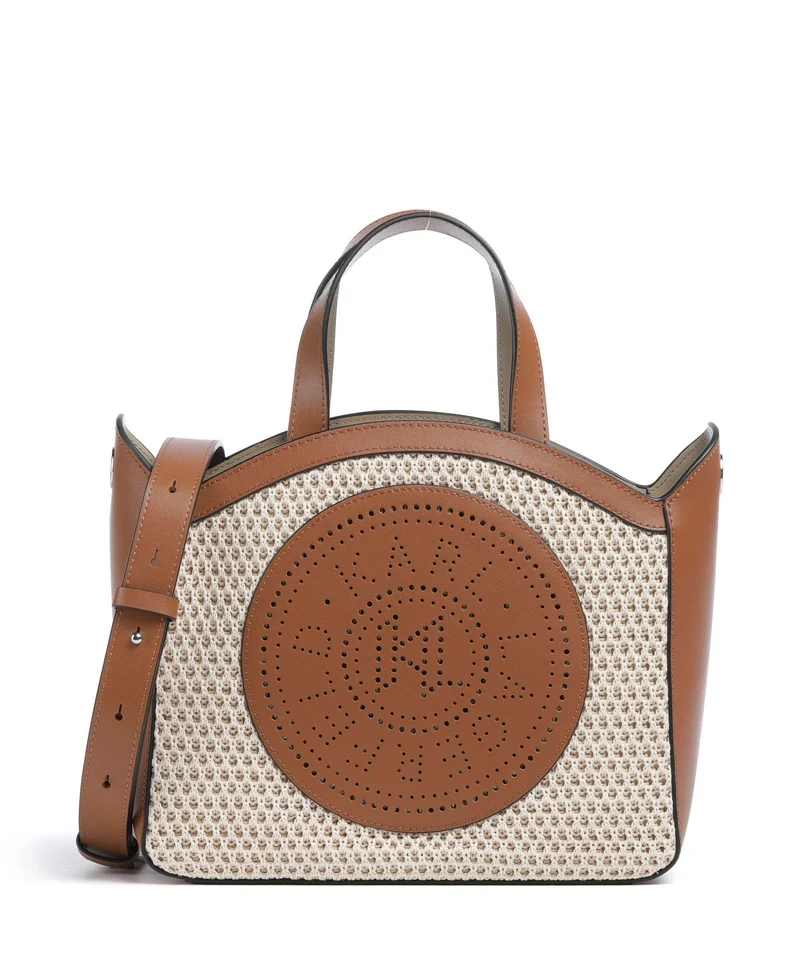 Karl Lagerfeld K/Circle Small Bolso de mano natural/tan