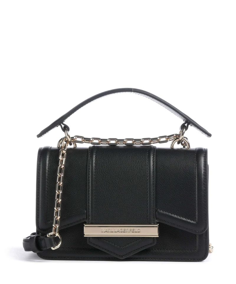 Karl Lagerfeld K/Nova Small Bandolera black/gold