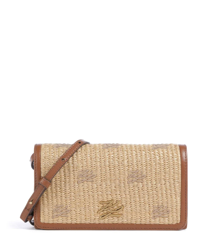 Karl Lagerfeld K/Autograph Mini Bandolera natural/tan
