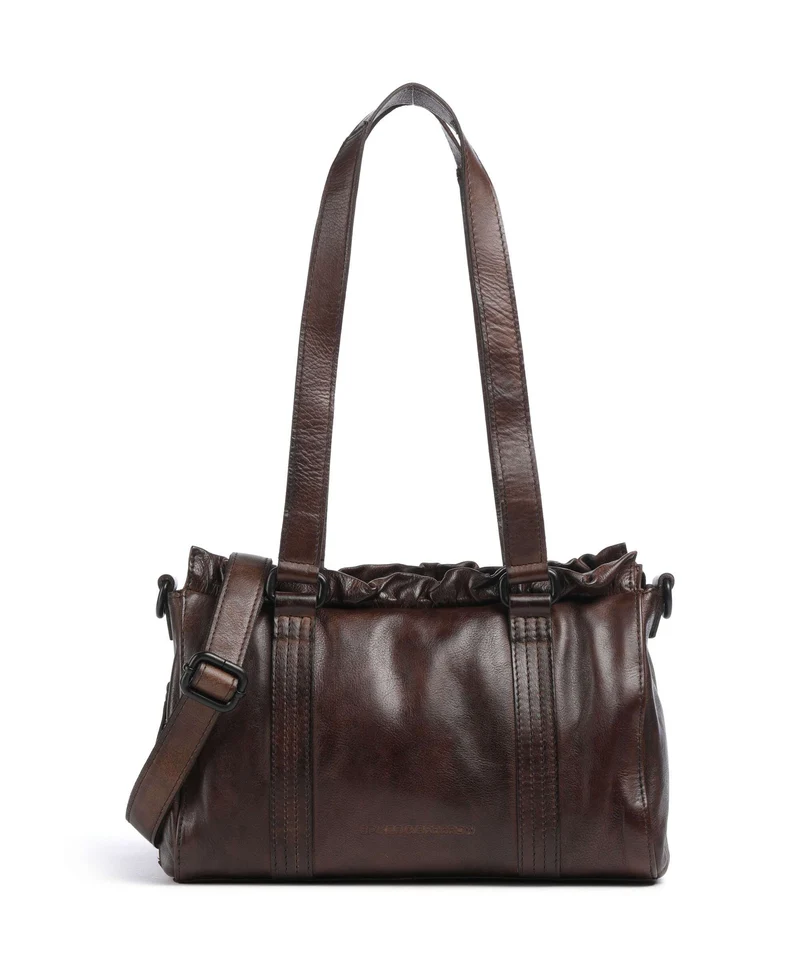 Spikes & Sparrow Apache Janetta Bolso de hombro dark brown