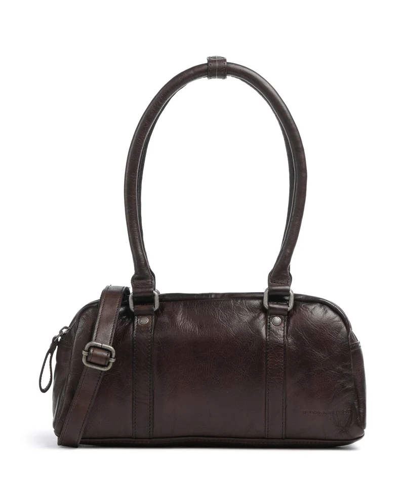 Spikes & Sparrow Apache Lisa Bolso de hombro dark brown