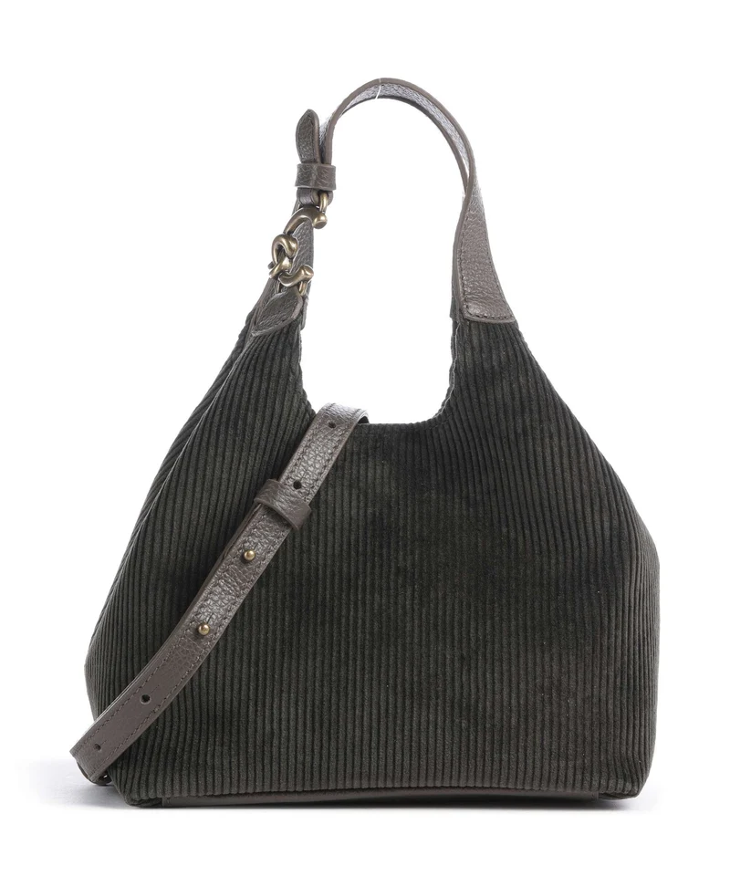 Coccinelle C-Easy Corduroy Bolso de mano fango