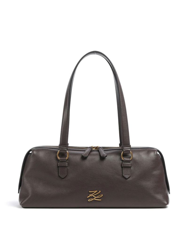 Karl Lagerfeld K/Autograph Medium Bolso de hombro tobacco