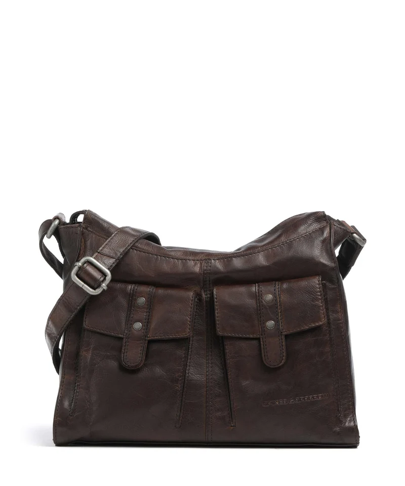 Spikes & Sparrow Apache Samara Bolso de hobo dark brown