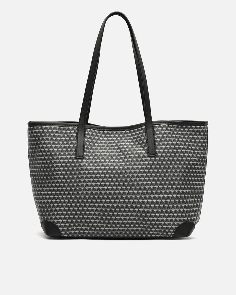 Metri bolso shopper grande estampado con bolsa interior extraíble ED.