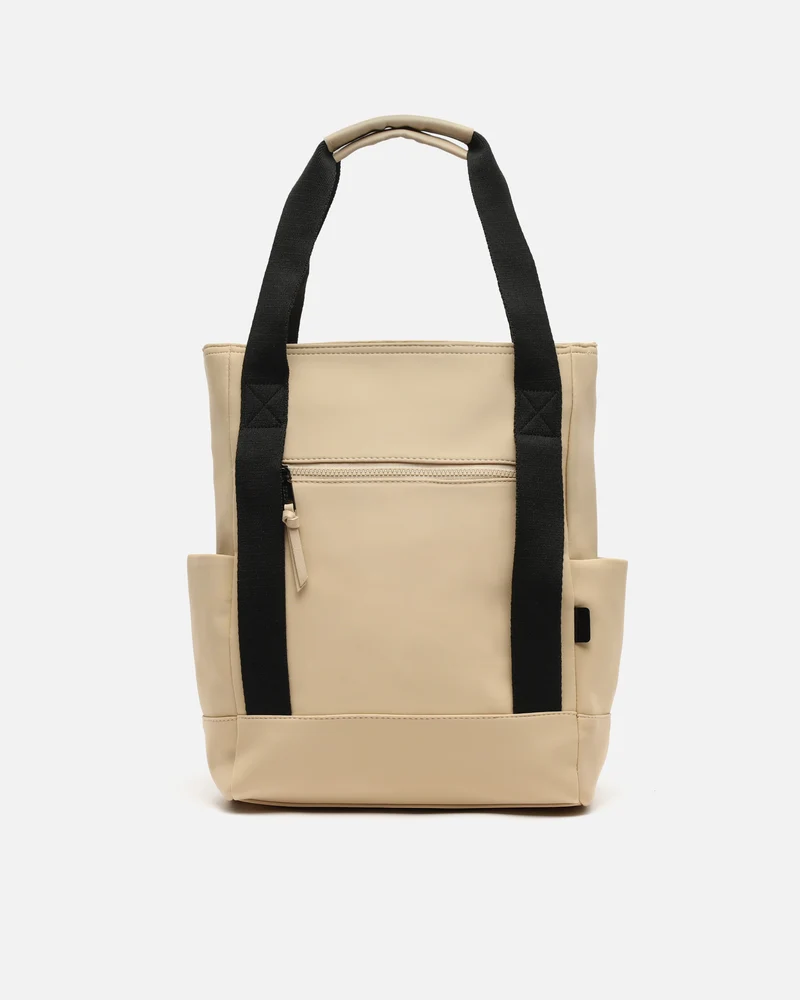 Domico mochila grande de nylon para portátil (13,3 pulgadas) y con asa de mano ED.